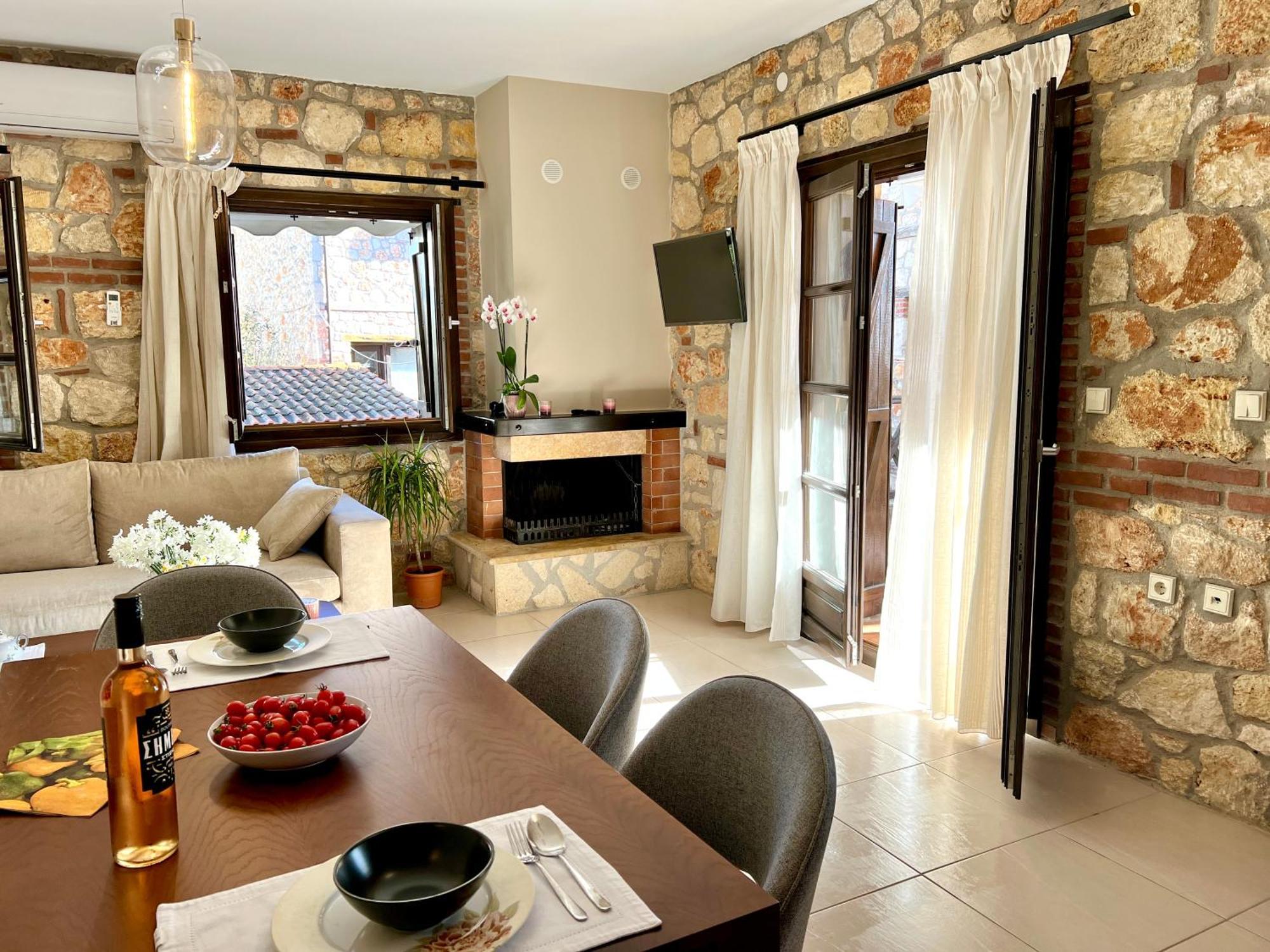 普萨克迪亚 Boutique Stone House旅馆 外观 照片